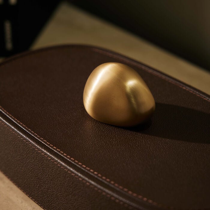 Pebble Trinket Box Brown assouline pebble trinket box brown