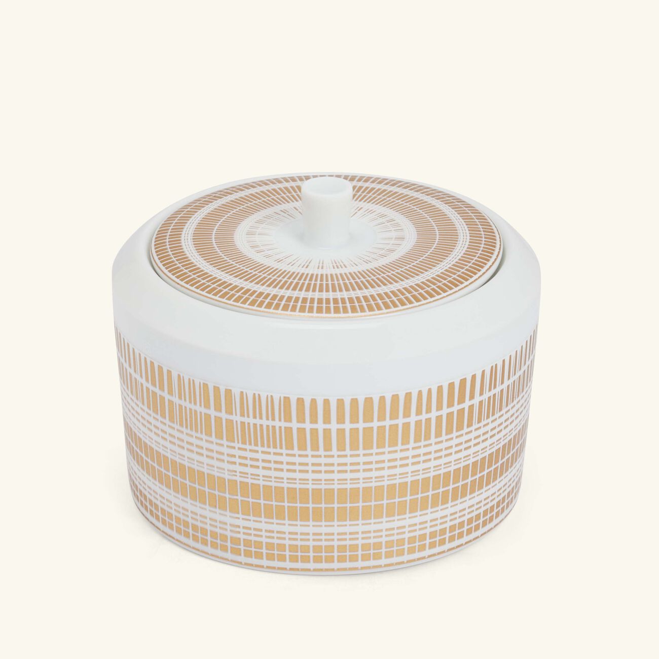 bernardaud canisse sugar bowl gold
