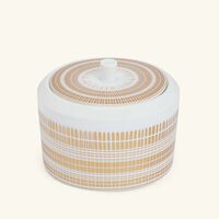bernardaud canisse dinner plate round gold 27cm