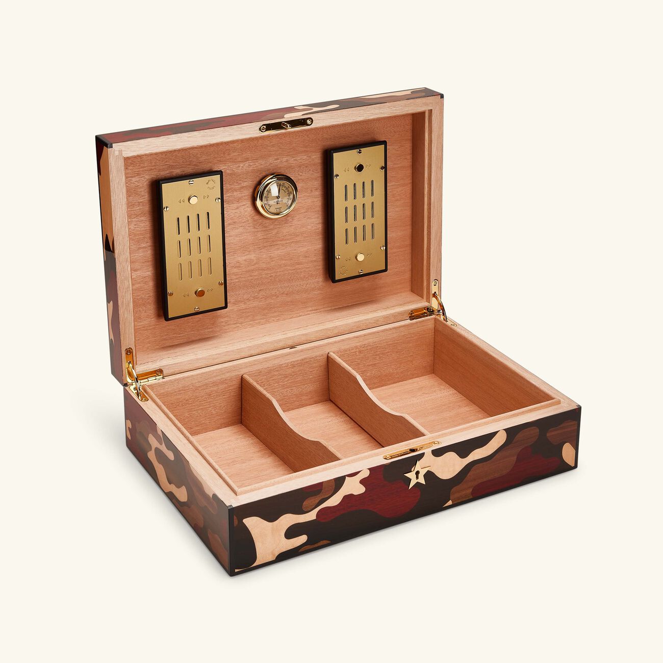 إيلي بلو صندوق حفظ السيجار تشي كاموفلاج باللون الأحمر  إصدار محدود