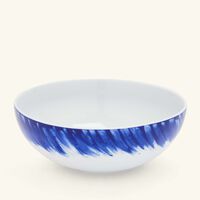 bernardaud in bloom serving platter oval blue 23cm