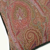 etro arnica embroided cushion brown