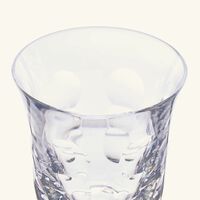 christofle kawali drinking glass clear