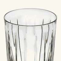 christofle iriana highball drinking glass clear