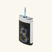st dupont maxijet dragon lighter black