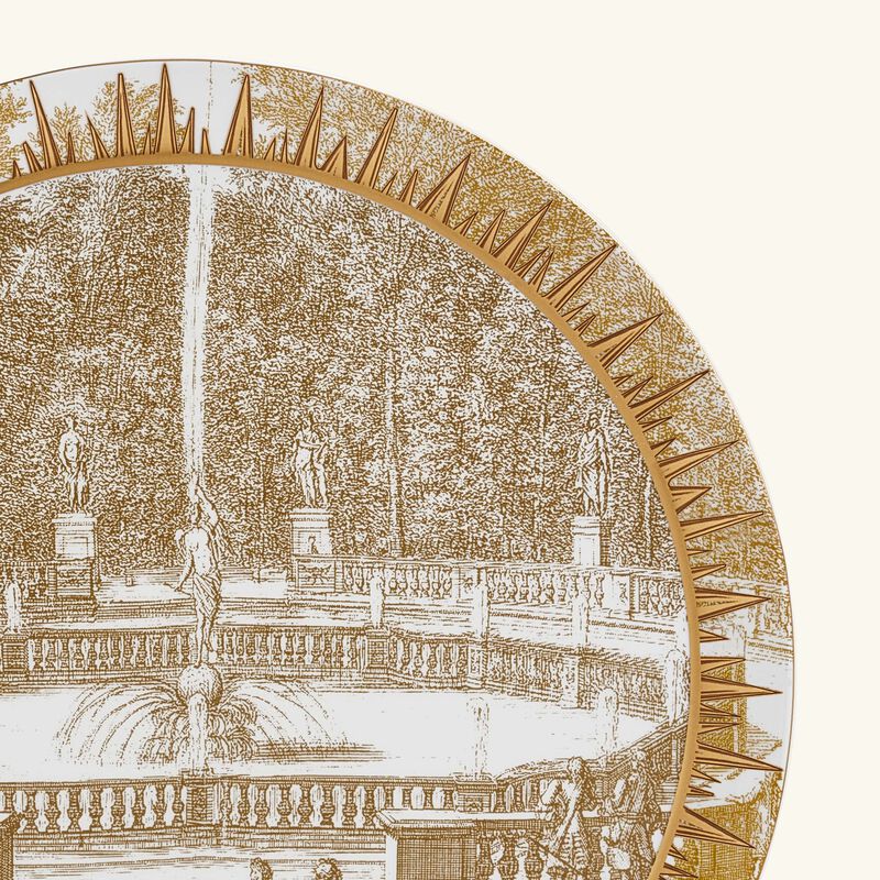 bernardaud versailles enchant  round tart platter