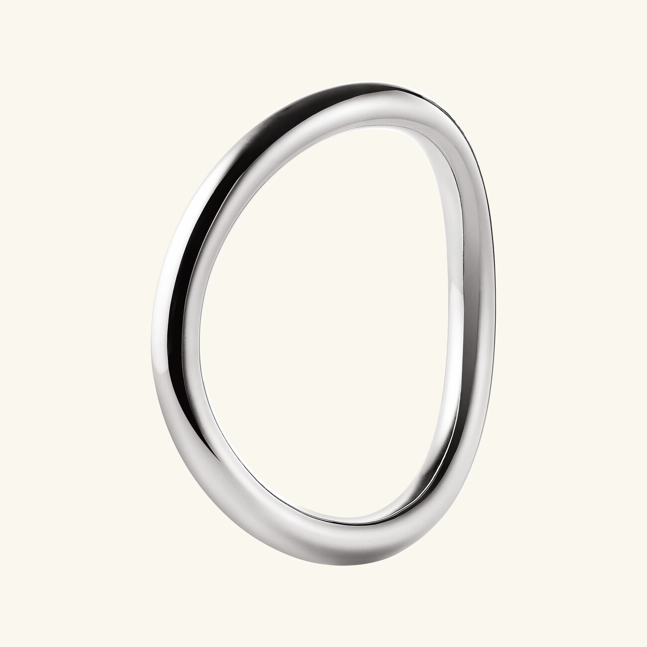 idole de christofle bangle sterling silver size 1