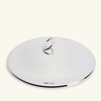 christofle vertigo cover round silver plated 25cm