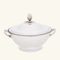 christofle malmaison soup tureen silver plated