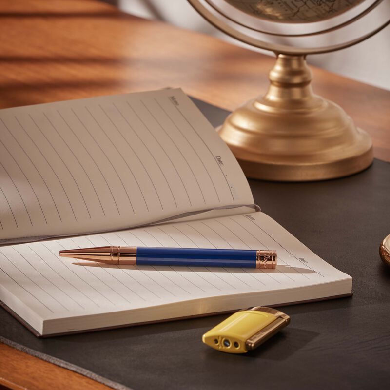 D-Initial Dragon Ballpoint Pen Blue st dupont d initial dragon ballpoint pen blue