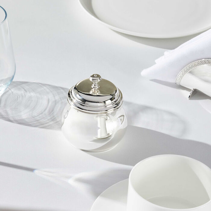 christofle albi sugar bowl silver