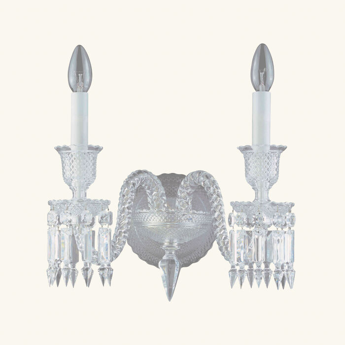 baccarat z nith wall light 2 lights