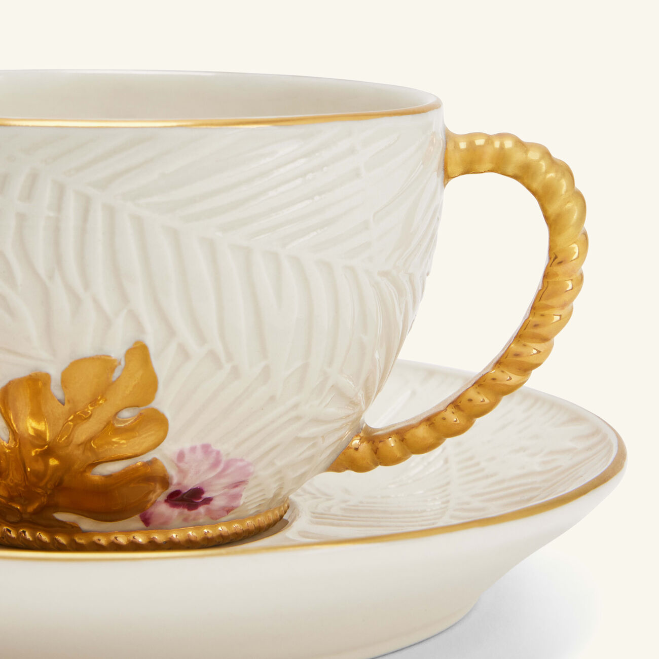 Acapulco Tea Cup & Saucer White villari acapulco tea cup saucer white