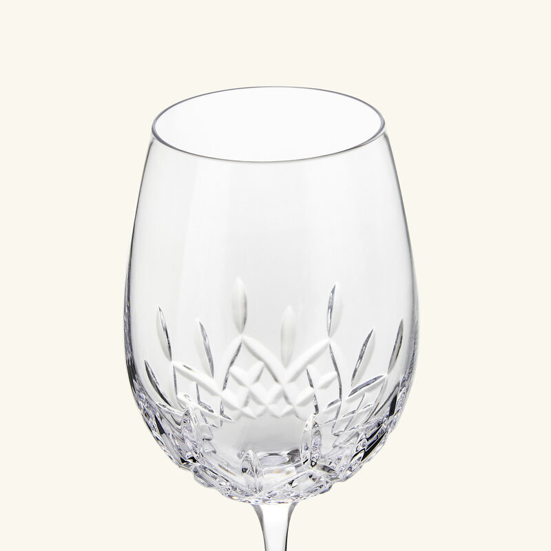 waterford lismore wine glasses clear set of 2