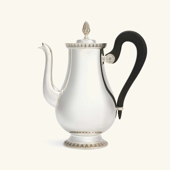 christofle malmaison coffee pot silver