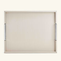 giobagnara victor tray rectangular large white