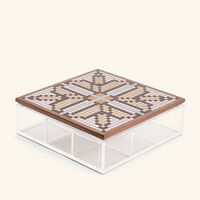 aya the art of living masjid al nabawi tea box brown