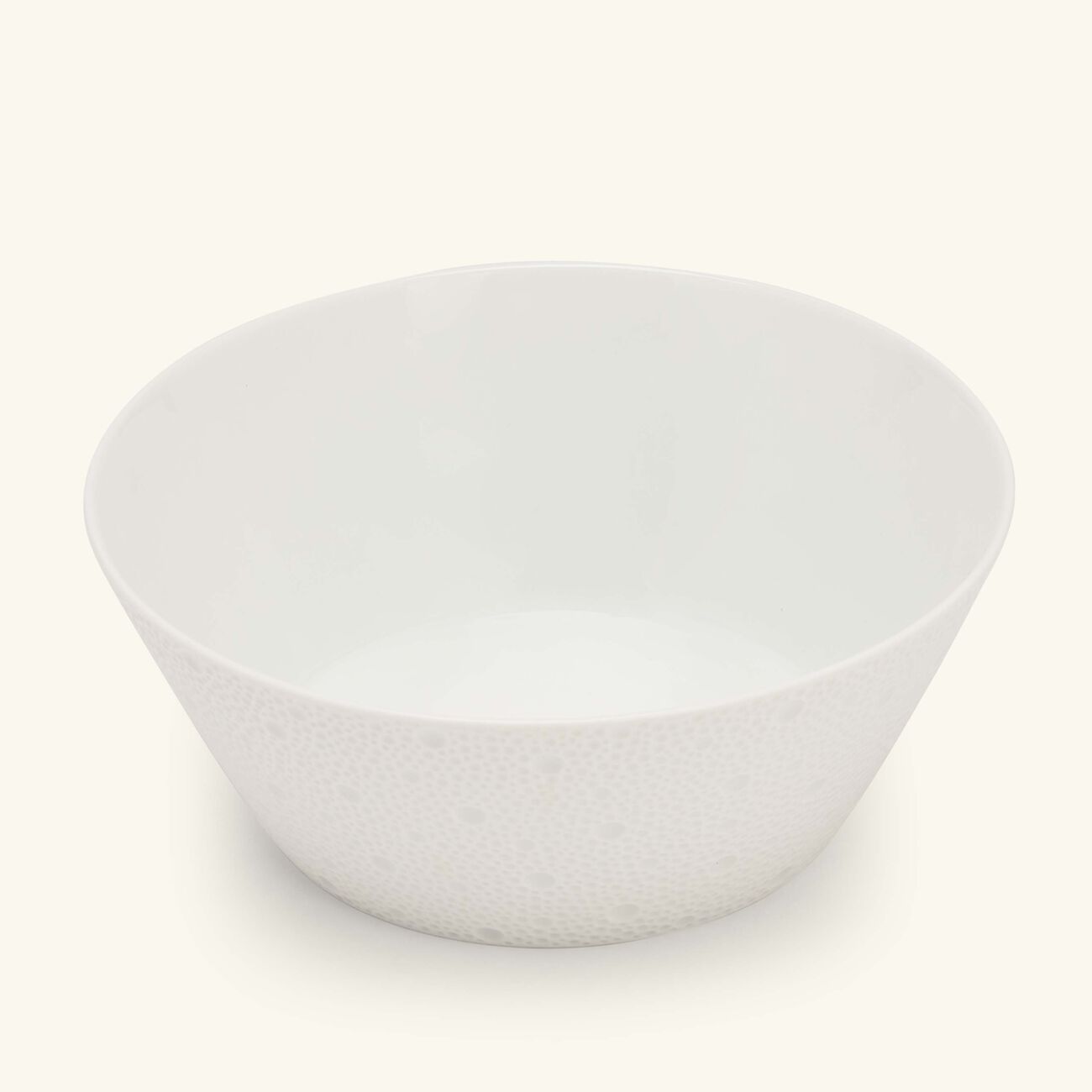 bernardaud ecume salad bowl white 20cm