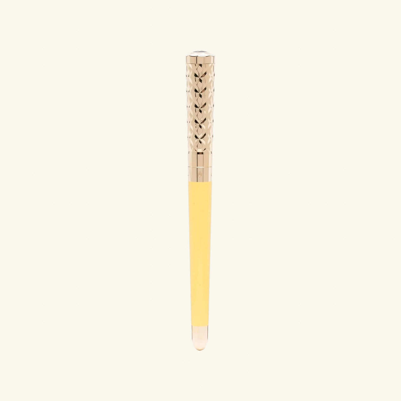 st dupont liberte rollerball pen yellow