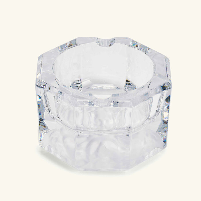versace medusa lumiere ashtray octagonal mini clear