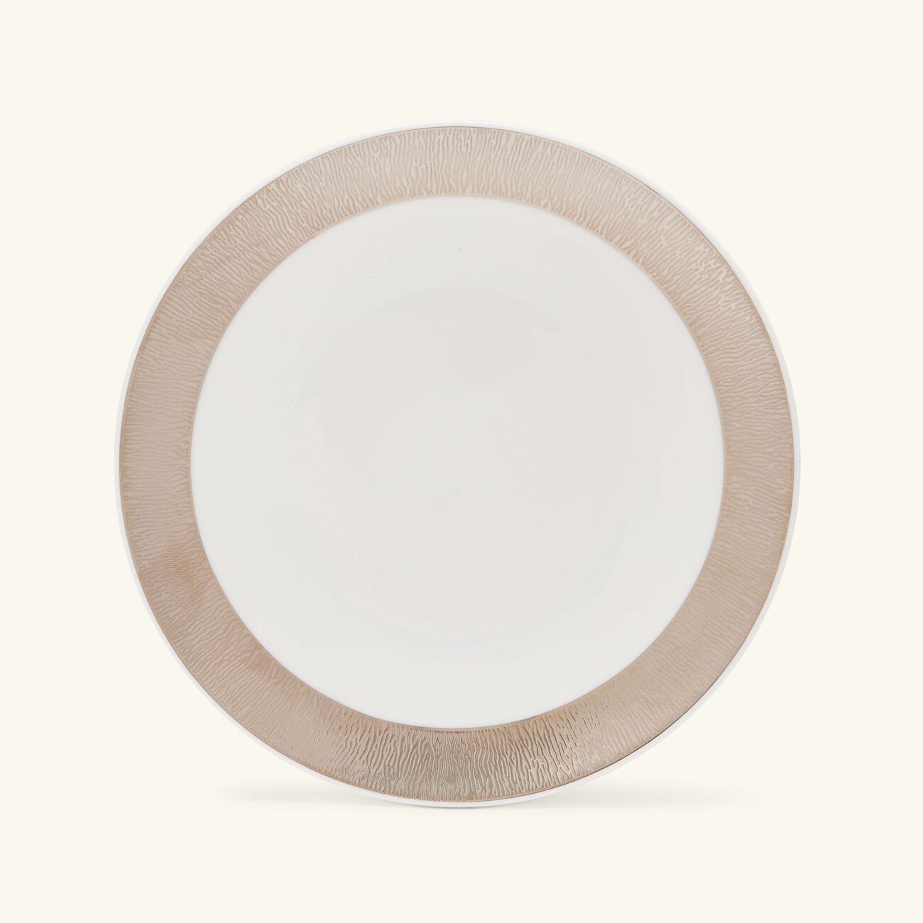 bernardaud dune bread butter plate round silver 16cm