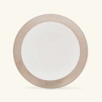 bernardaud dune bread butter plate round silver 16cm