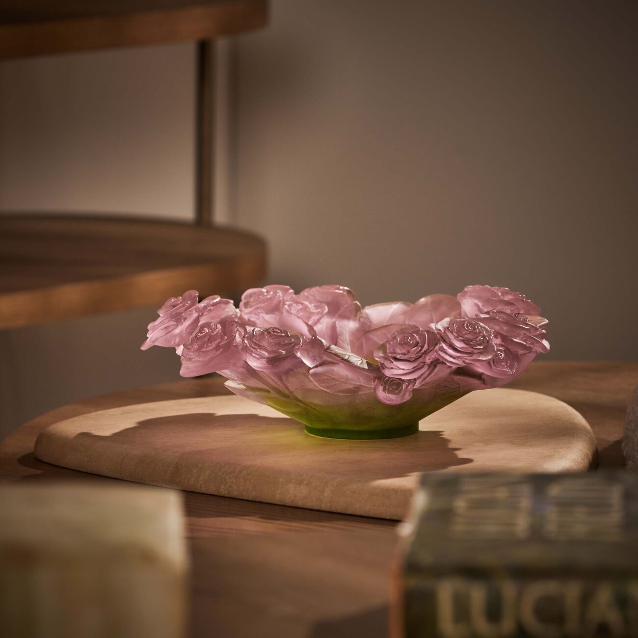 daum roses centerpiece pink