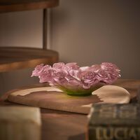 daum roses centerpiece pink