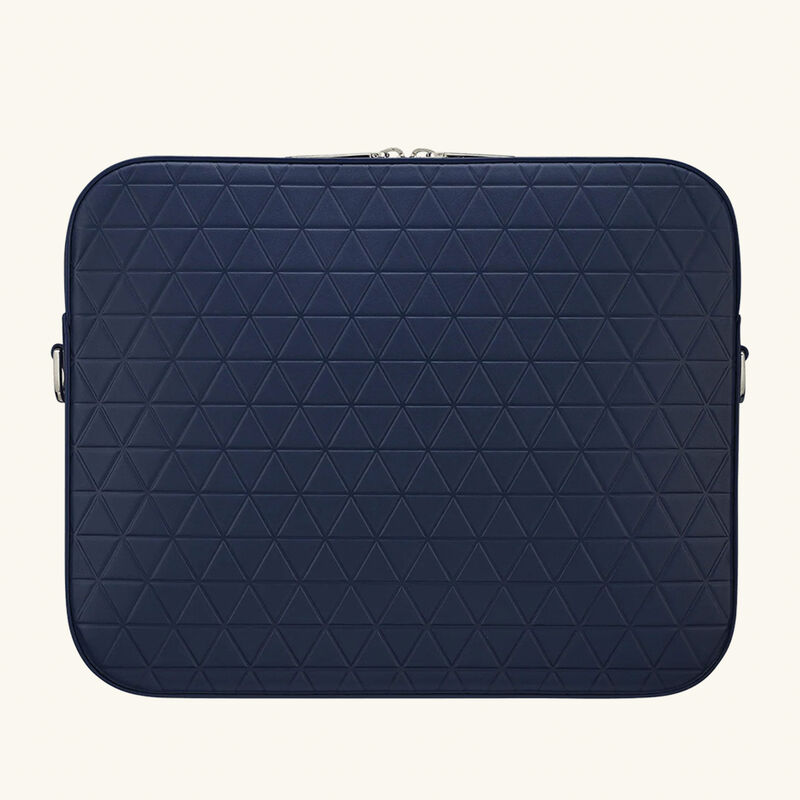 st dupont firehead messenger bag blue