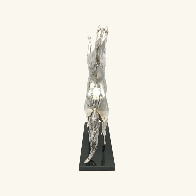 christofle rearing arabian horse sculpture extra large sterling silver limited edition