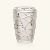 lalique terramineral magnitude vase round small clear