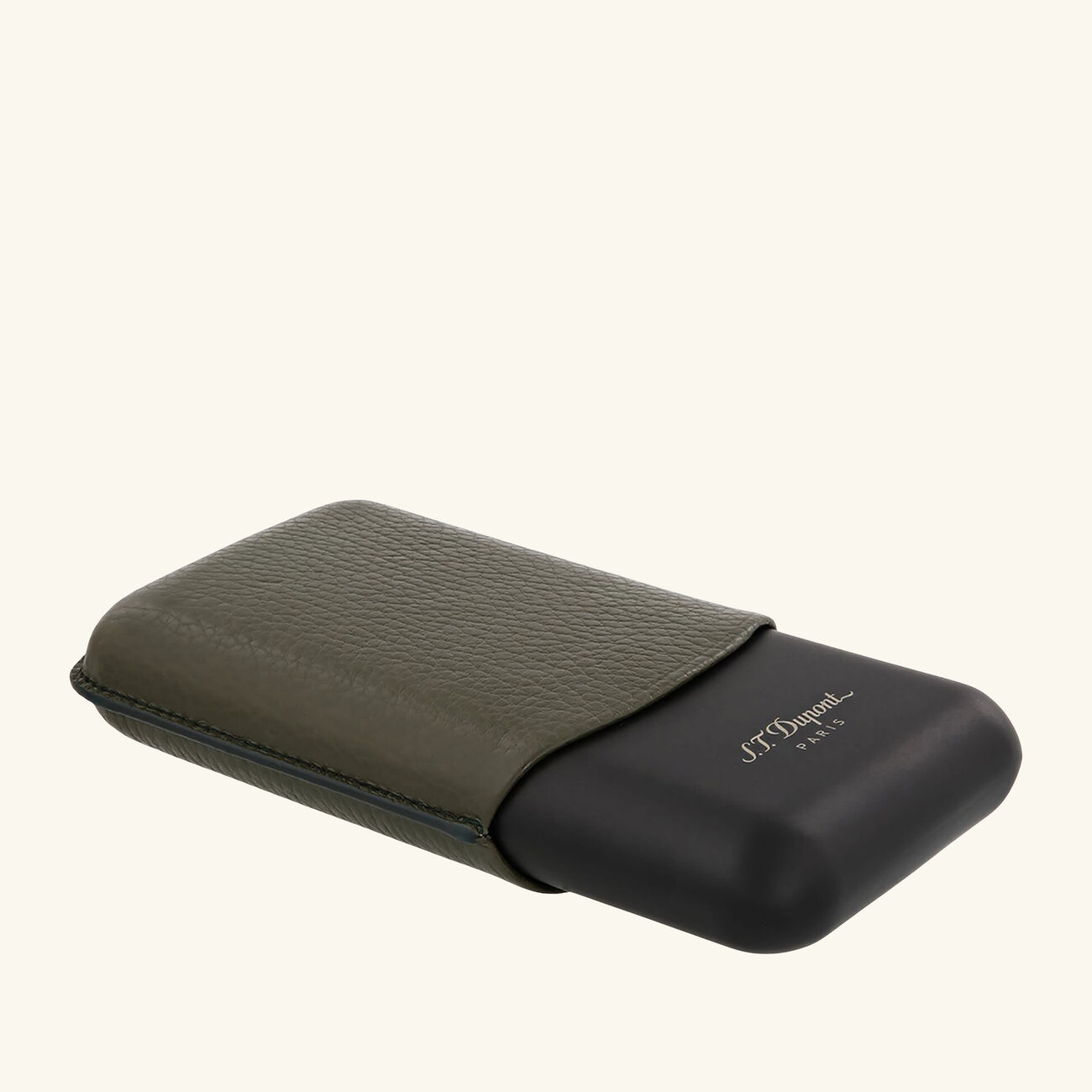 اس تي دوبون حافظة سيجار بنية