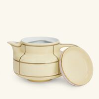 ginori 1735 diva teapot yellow