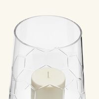 christofle madison 6 hurricane candle holder stainless steel