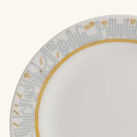 Hayat Bread and Butter Plate Gold 17cm Set of 6 dimlaj hayat bread and butter plate gold 17cm set of 6