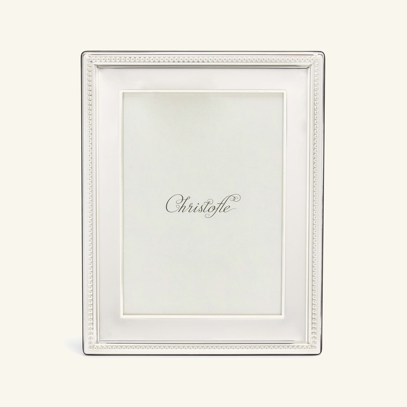 christofle perles picture frame