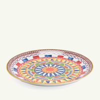 dolce gabbana casa carretto dessert plate round 19cm set of 2