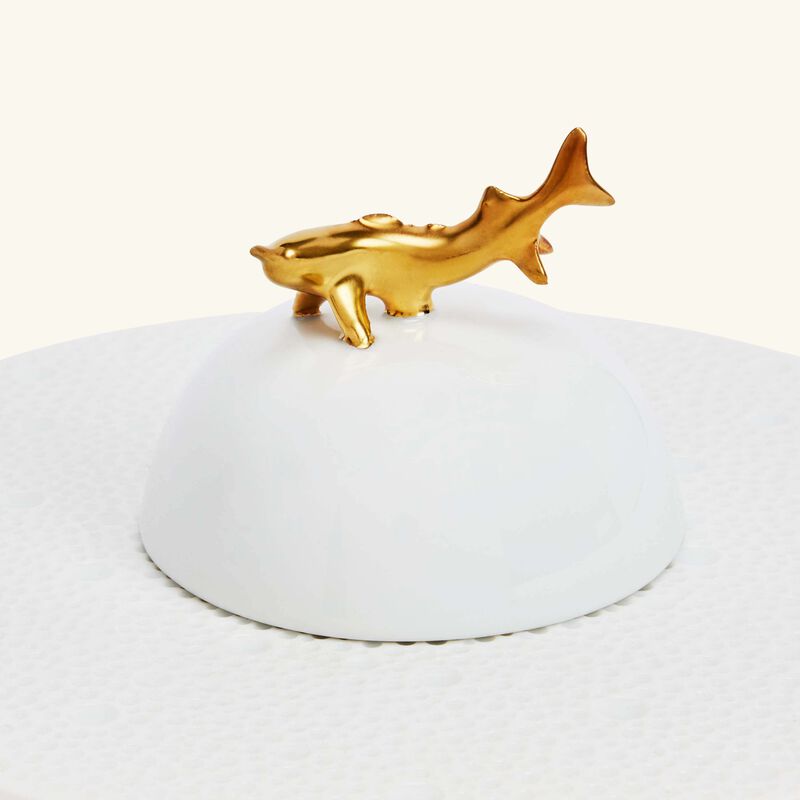 برناردو طبق الضيافة إكيوم دائري أبيض 18 سم