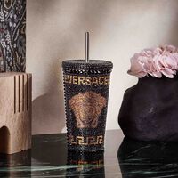 versace medusa travel cup black