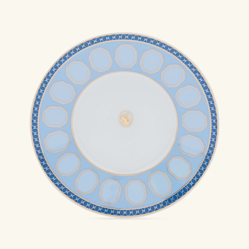 rosenthal signum azure tea cup   saucer blue