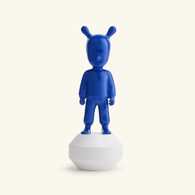 The Indigo Guest Sculpture Small Blue lladro the indigo guest sculpture small blue