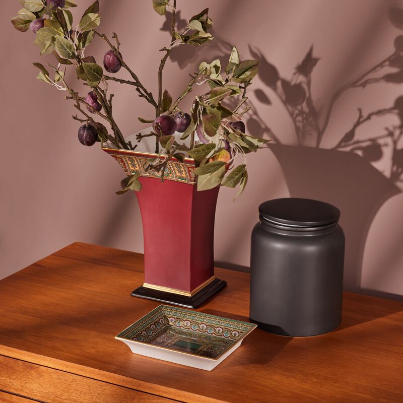 إيترو صينية كشمير للمقتنيات الصغيرة مستطيلة صغيرة خضراء