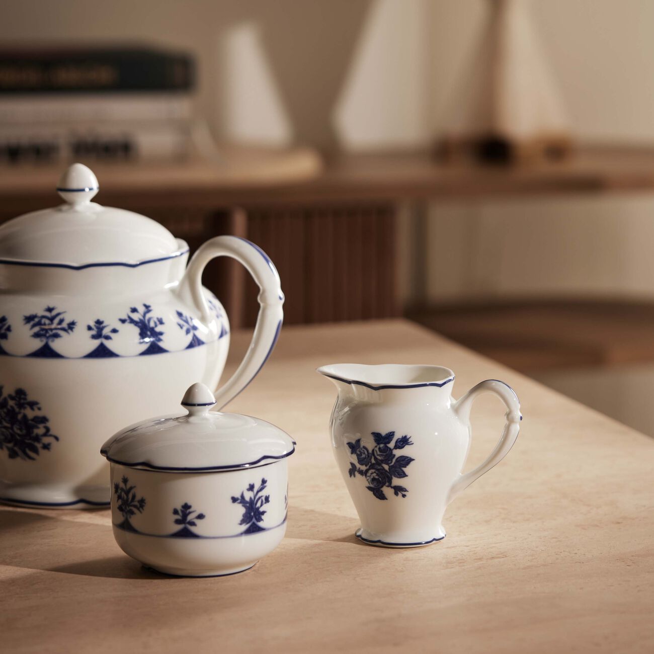 Chateaubriand Couleur Milk Pitcher Blue bernardaud chateaubriand couleur milk pitcher blue
