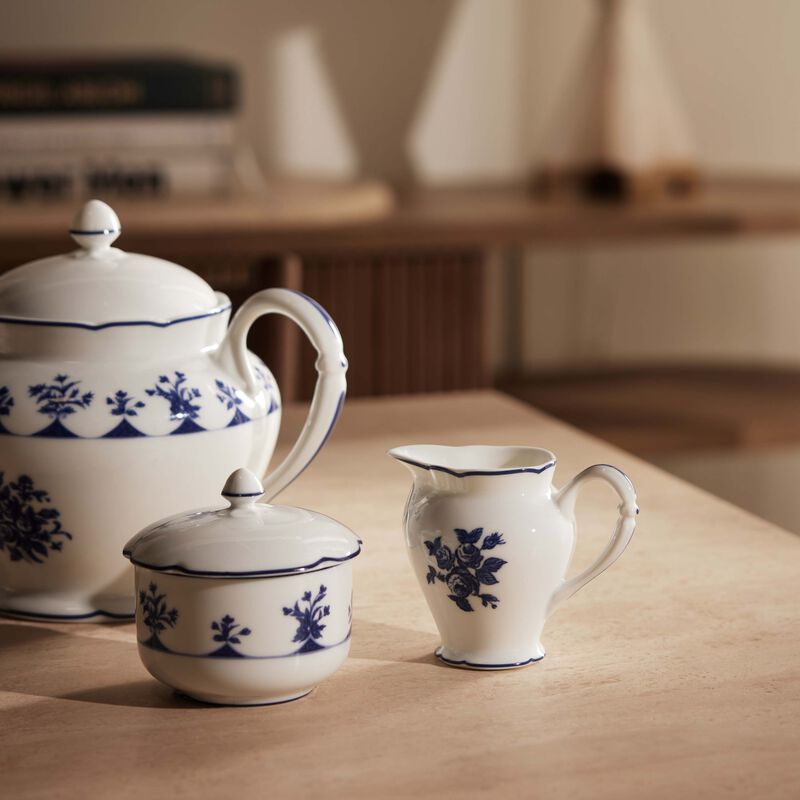 Chateaubriand Couleur Milk Pitcher Blue bernardaud chateaubriand couleur milk pitcher blue