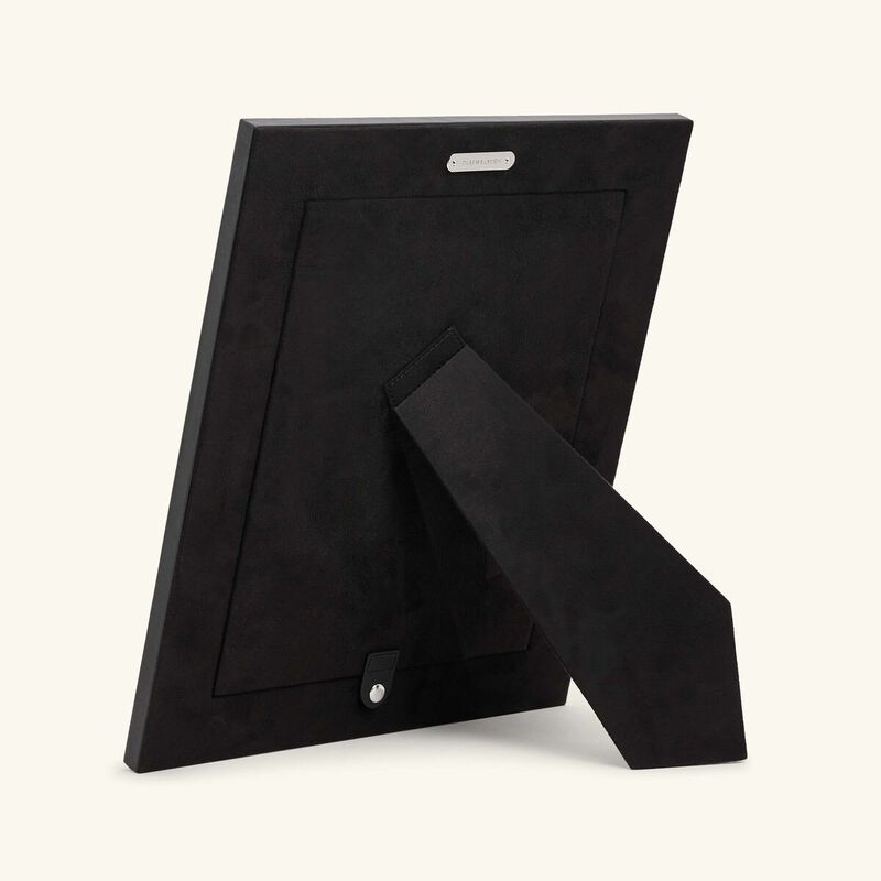 إطار الصور بنتهاوس غاريت جلد باللون الأسود 20x25 سم 20x25