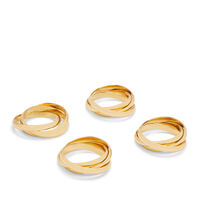 Set of 4 Napkin Rings, small