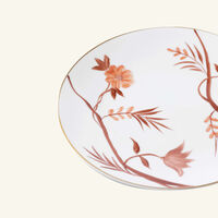 marie daage bouquet de vie orange dessert plate round orange 21cm