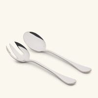 christofle albi salad serving set silver plated with gift box
