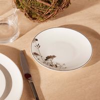 برناردو طبق الخبز والزبدة بروميناد دائري باللون الفضي 16 سم