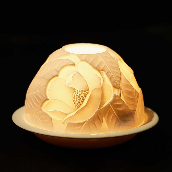 bernardaud magnolia blossoms lithophanie